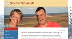 Desktop Screenshot of gestalt-institut-marburg.de